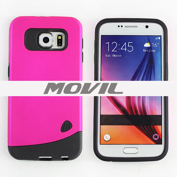 NP-2218 Alta calidad tpu   pc funda para Samsung Galaxy S6-0